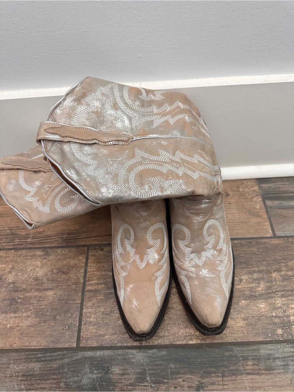 Dan Post Leather Cowboy Boots-Ladies Size 8.5